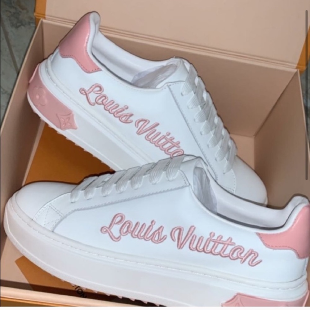 louis vuitton on time platform sneaker